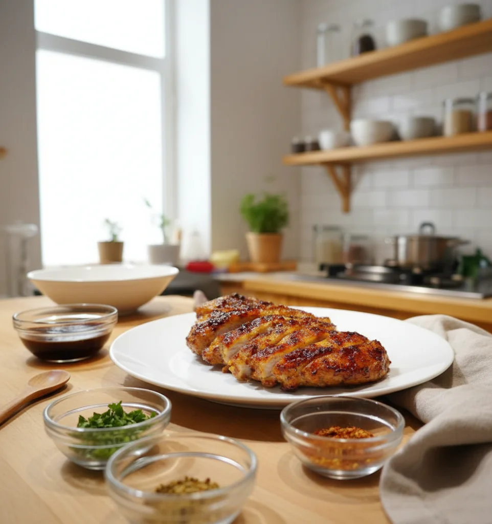 Honig Senf Hähnchen Rezept – Saftig Einfach & Lecker 35 Min