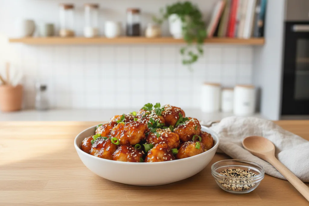 Honig Sesam Chicken einfach Rezept