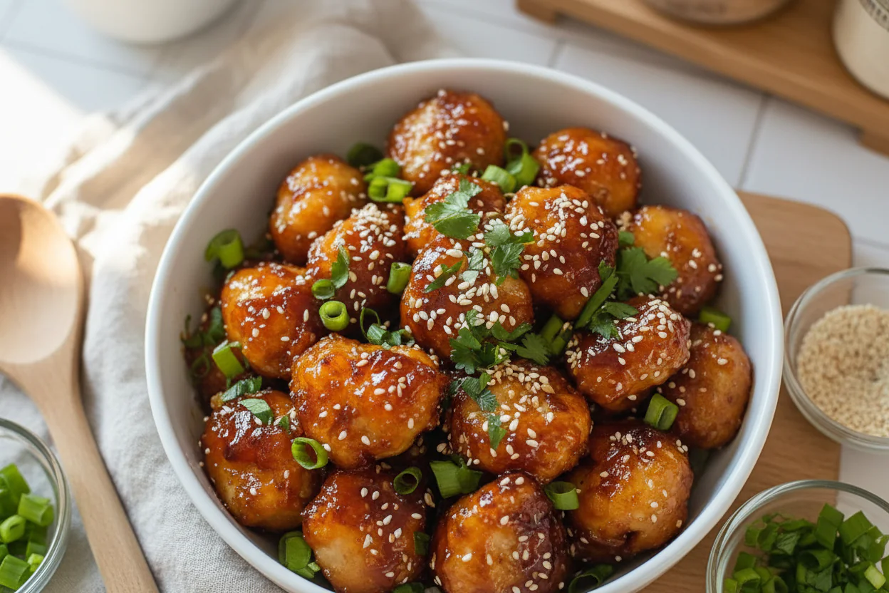 Honig Sesam Hühnchen einfaches Rezept