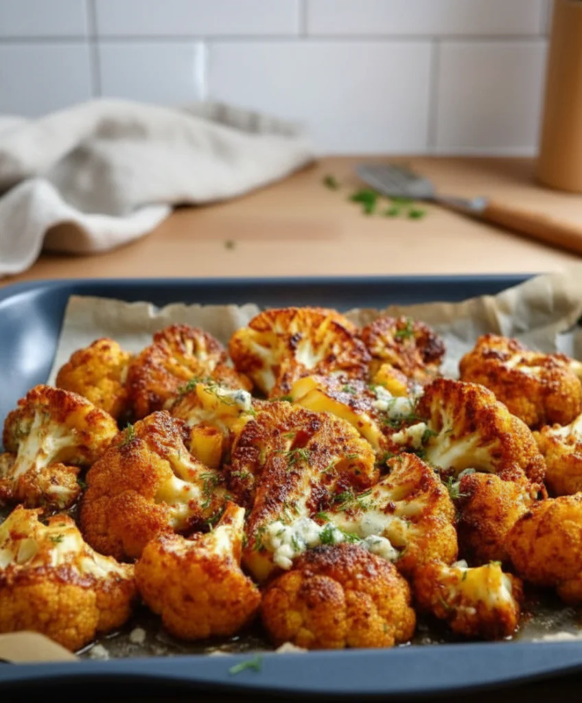 Knuspriger Blumenkohl aus dem Ofen Rezept – Einfach Lecker