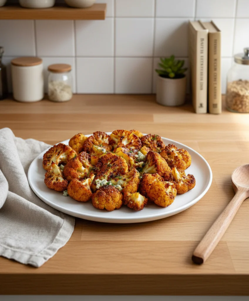 Knuspriger Blumenkohl aus dem Ofen Rezept – Einfach Lecker