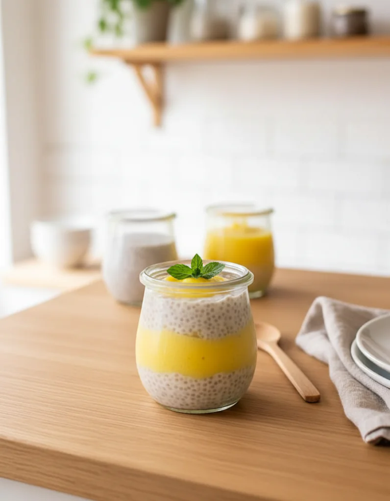Pina Colada Chia Pudding Rezept – Tropisch, Cremig & Urlaubsfeeling
