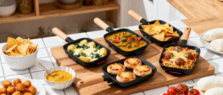 Raclette Rezepte – Kreative Ideen für Weihnachten & Silvester: Pizza, Pasta & Saucen