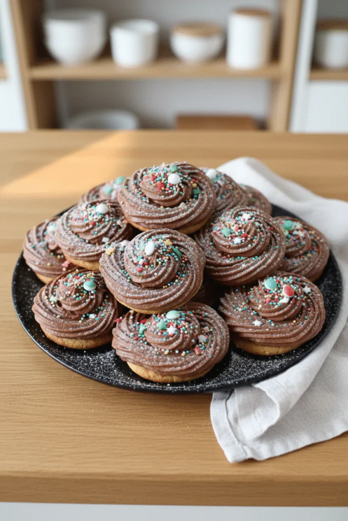 Weihnachtliche Wiener Kringel – Klassisches Spritzgebäck mit edler Schokoladenfüllung