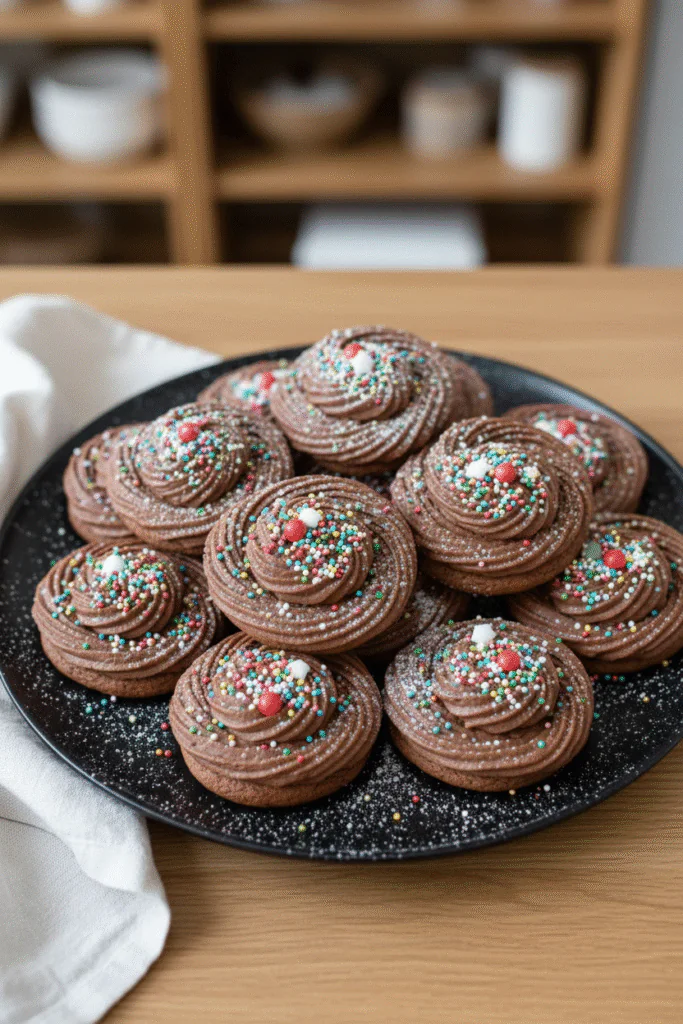 Weihnachtliche Wiener Kringel – Klassisches Spritzgebäck mit edler Schokoladenfüllung