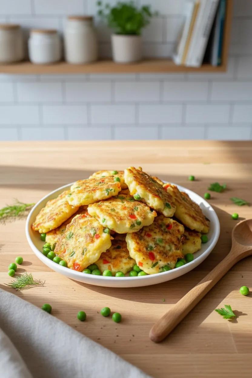 Gemüseschmarrn mit Kräuterdip Rezept