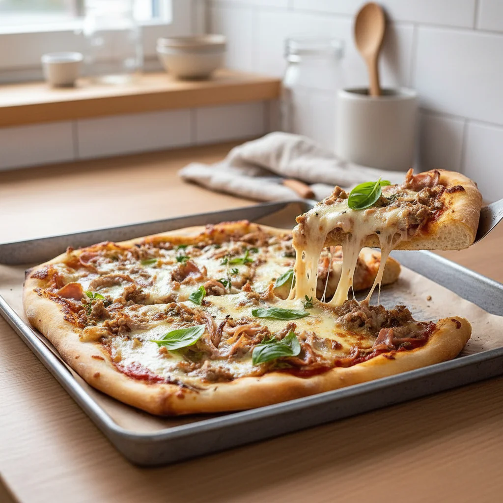 Fitnesspizza mit Skyr