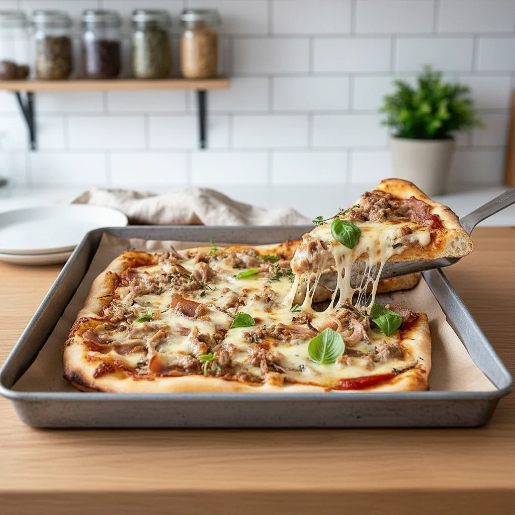 Fitnesspizza mit Skyr