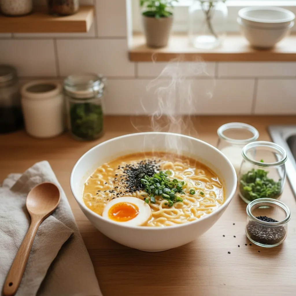 Cremiges Ramen Rezept