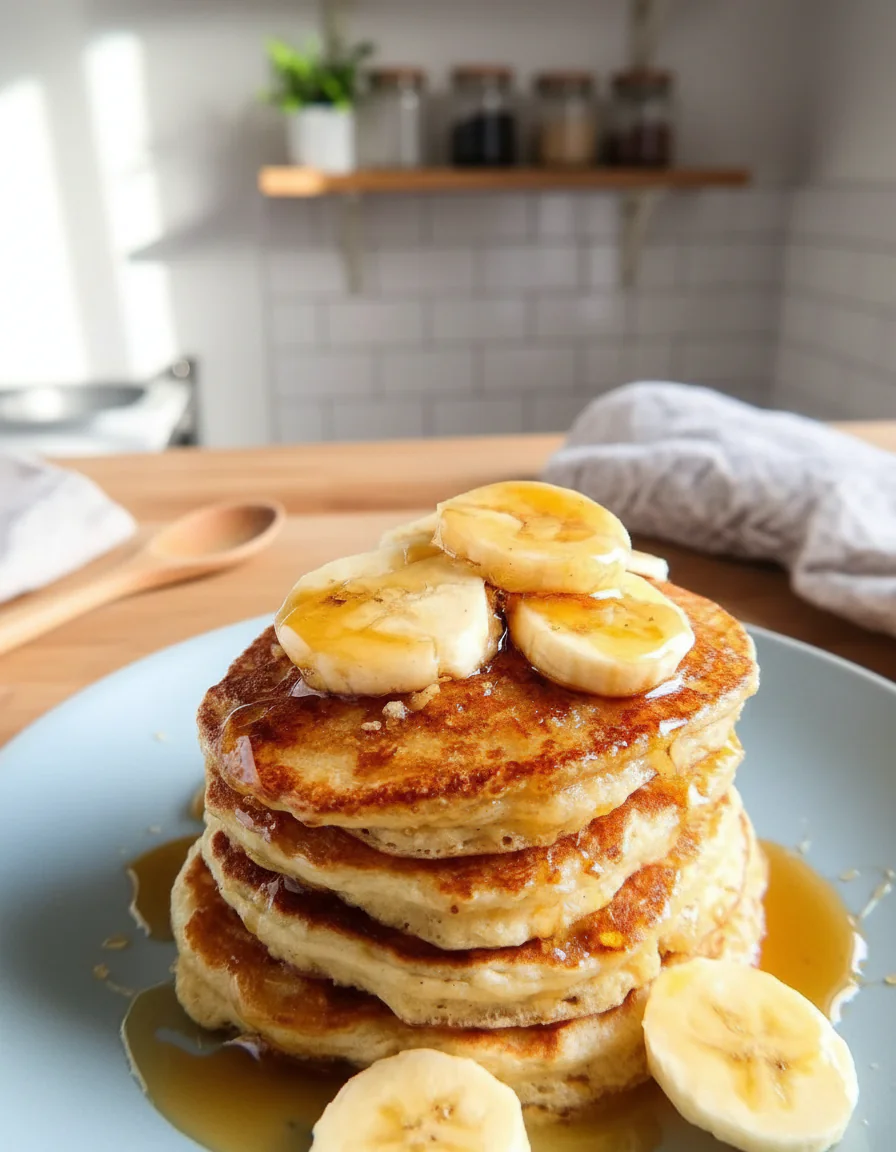 Bananen Pancakes Rezept Einfach