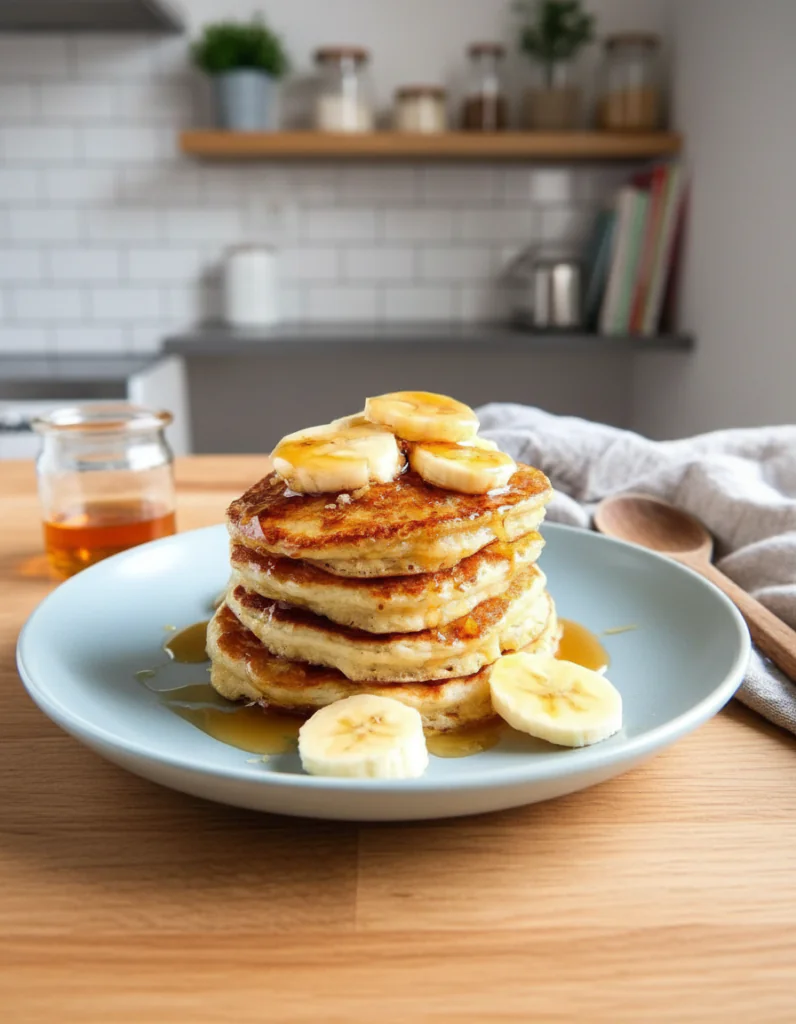 Bananen Pancakes Rezept Einfach