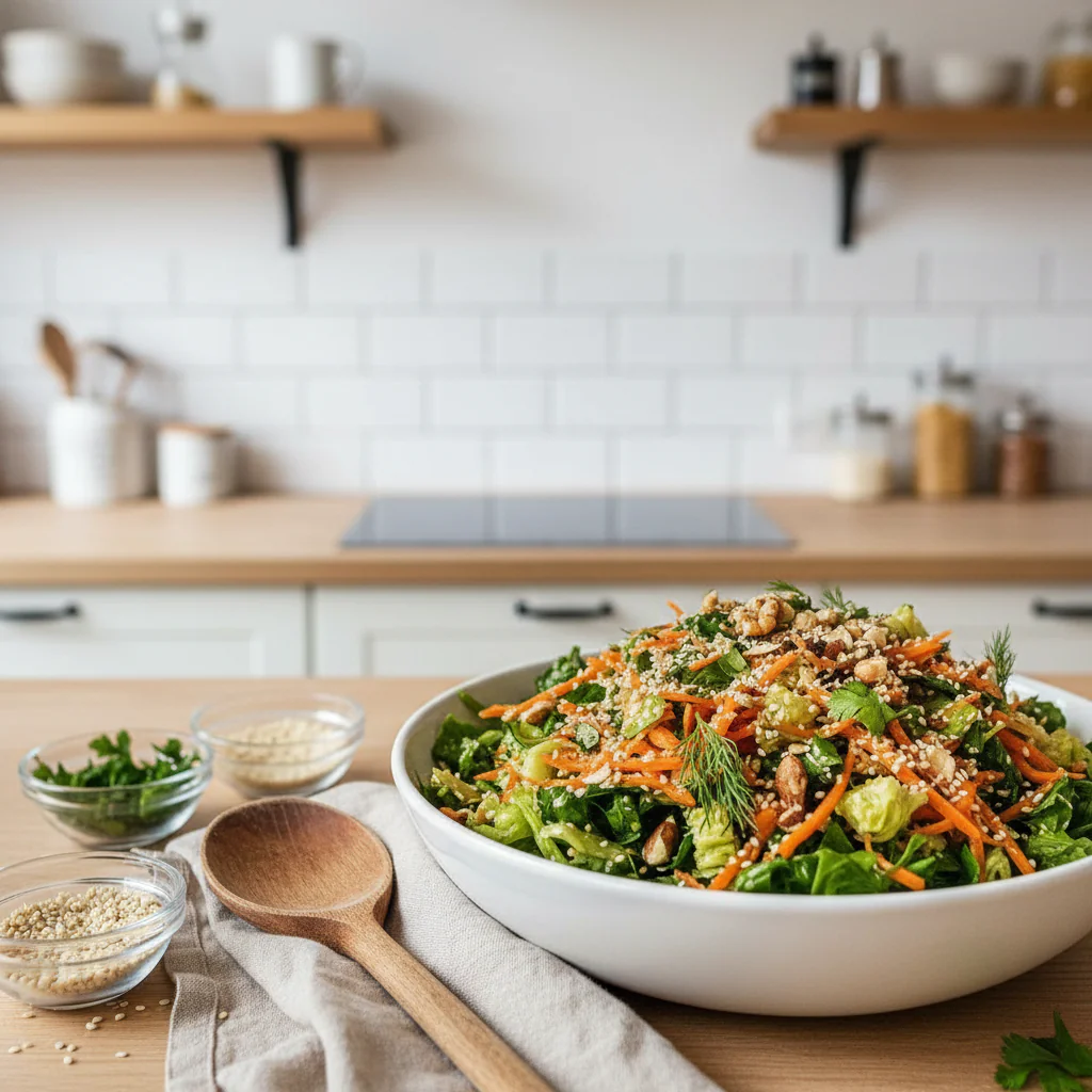Chinakohl Salat Einfach und Lecker Rezept – In 10 Minuten Fertig