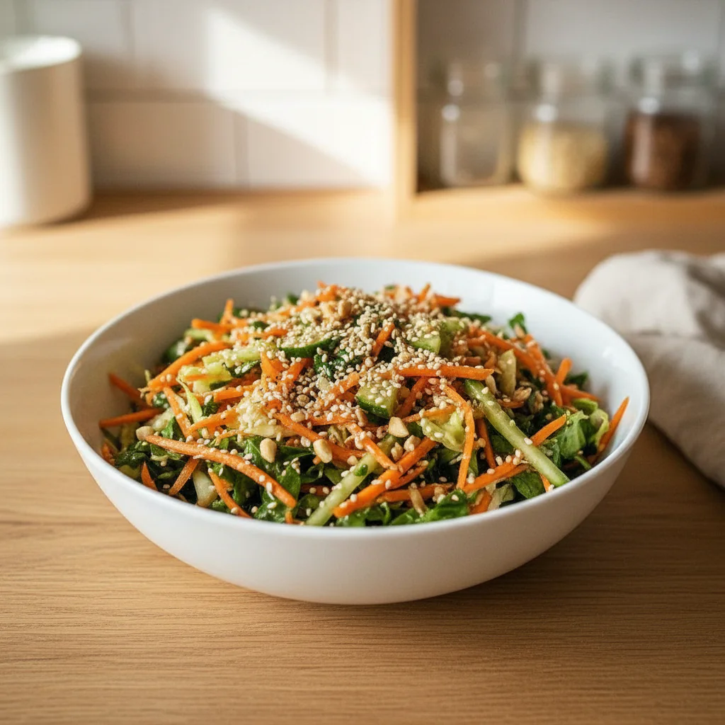 Chinakohl Salat Einfach und Lecker Rezept – In 10 Minuten Fertig