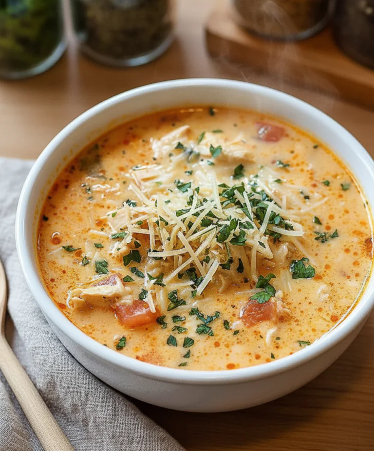 Cremige Hähnchen Parmesan Suppe Rezept – Einfach Slow Cooker 15 Cremige Hähnchen Parmesan Suppe Rezept – Einfach Slow Cooker