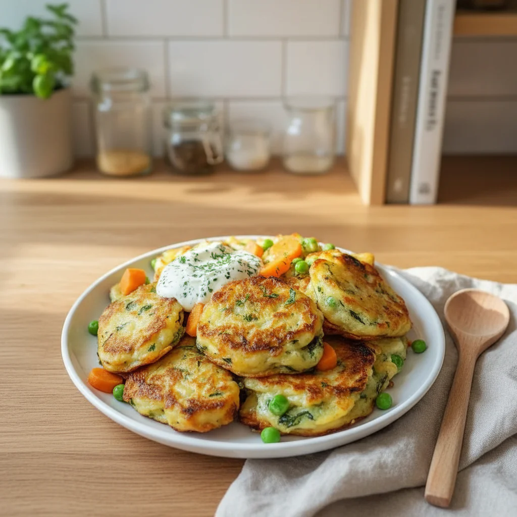 Gemüsepfannkuchen Rezept Einfach