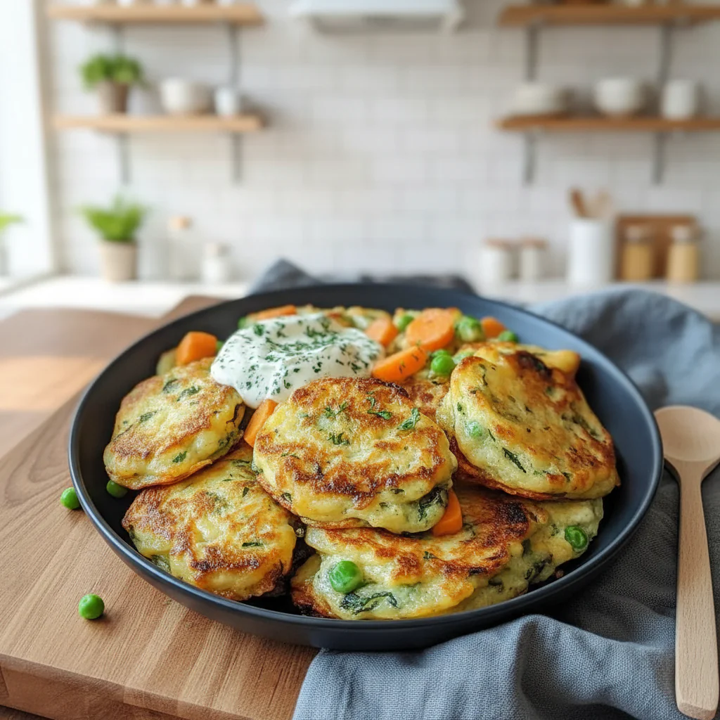 Gemüsepfannkuchen Rezept Einfach