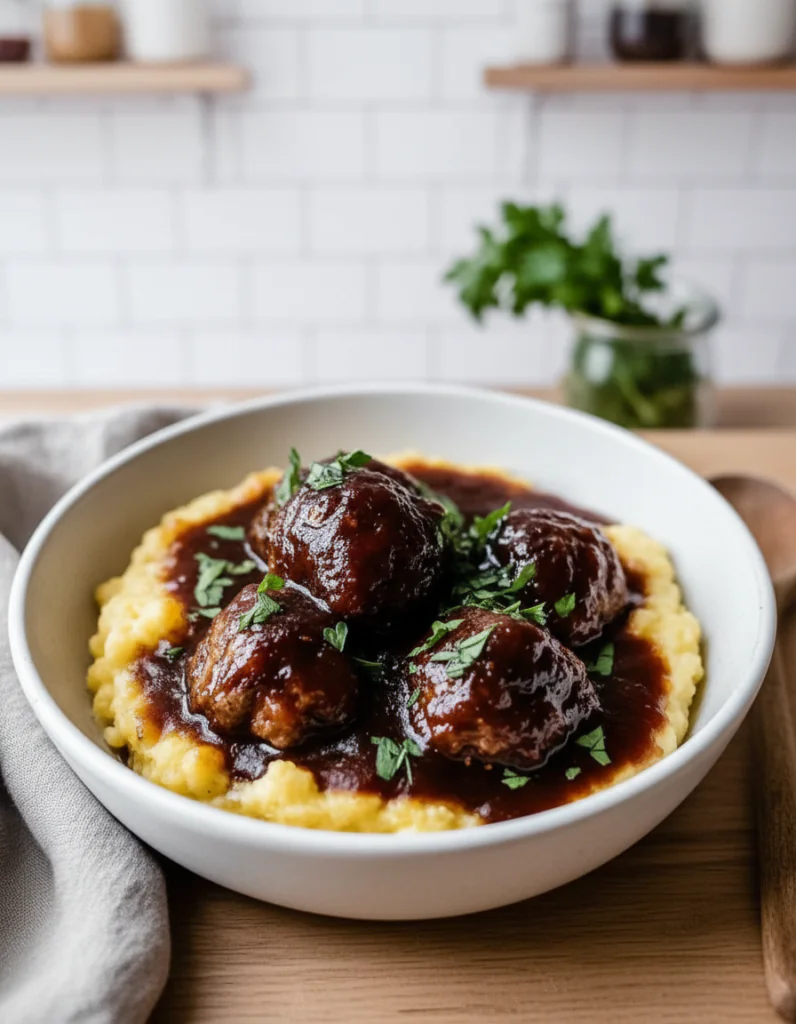 Geschmorte Fleischbällchen Rezept – Einfach & Herzhaft in 60 Min
