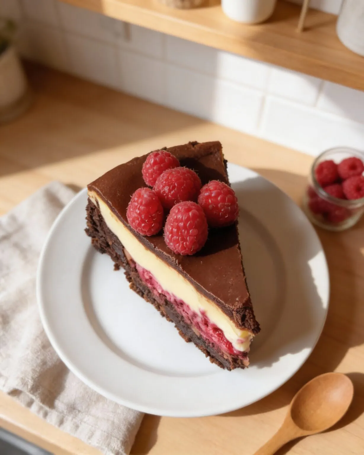 Himbeer Brownie Cheesecake Rezept – Köstlich Schokoladig & Cremig