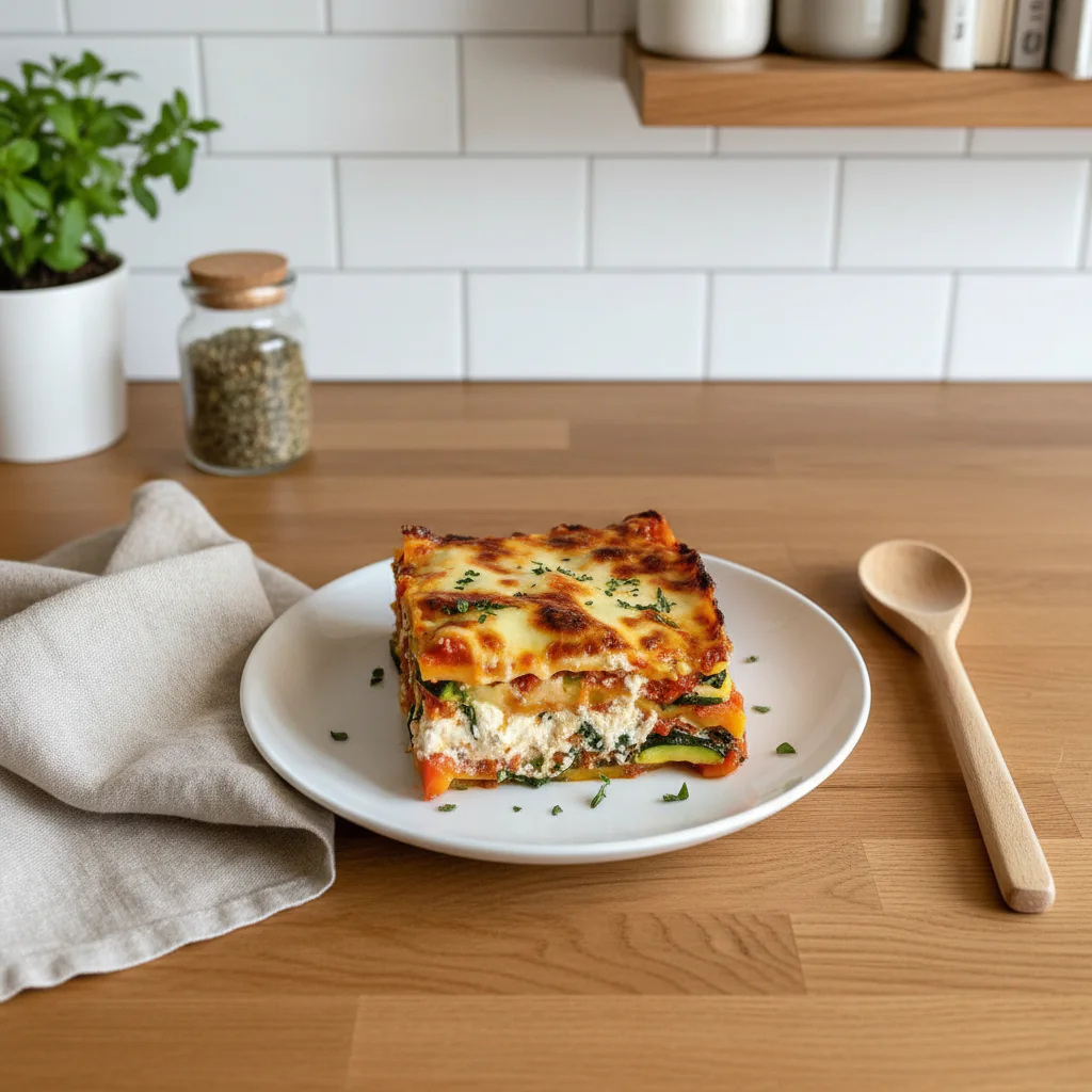Hohe Protein Gemüse Lasagne Rezept – Gesund, Lecker & Einfach Gemacht