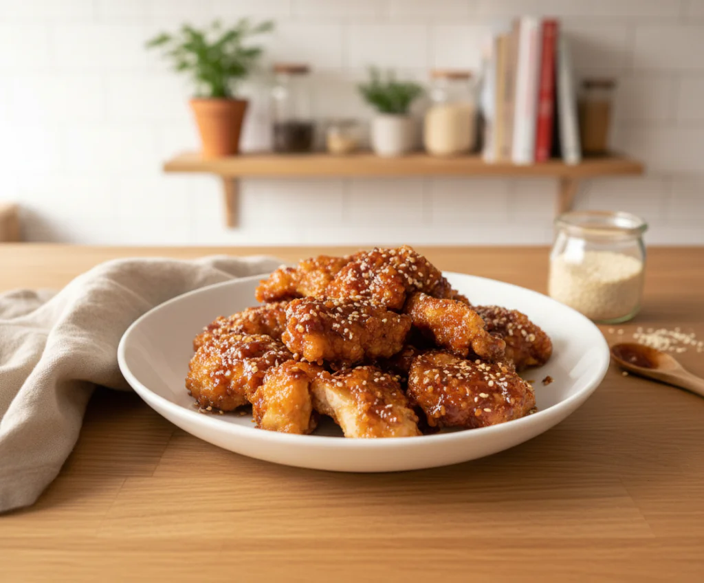 Honig Knoblauch Hähnchen Rezept – Einfach & Saftig in 25 Min