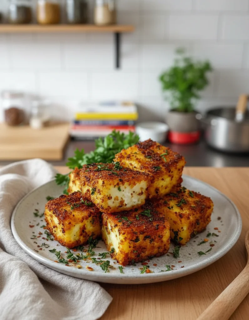 Knuspriger Feta aus dem Airfryer – Schnell & lecker Rezept
