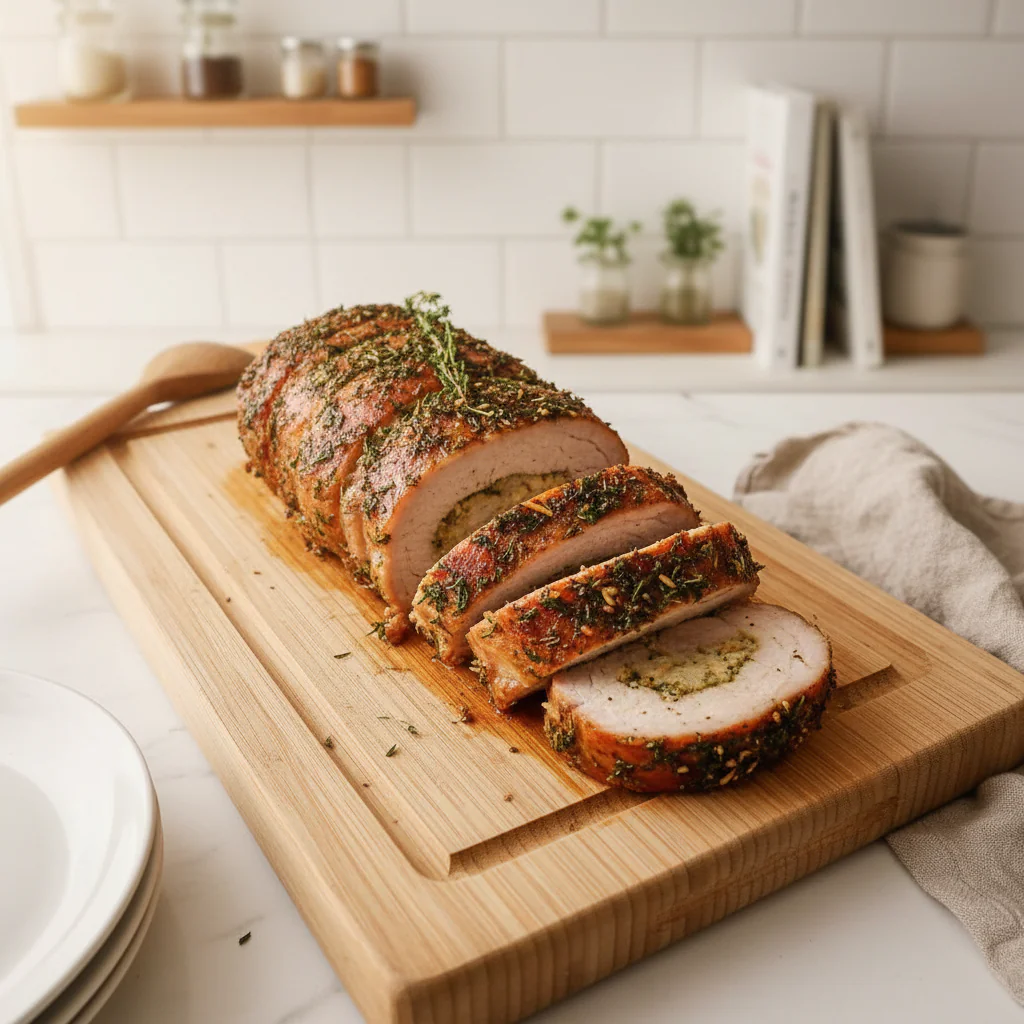 Putenrollbraten Rezept – Saftig, Zitronig & Mit Petersilien-Creme-Sauce