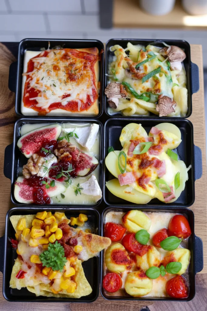 Raclette Ideen Pfännchen – Schnelle & Kreative Rezepte für Deine Party in 15 Minuten
