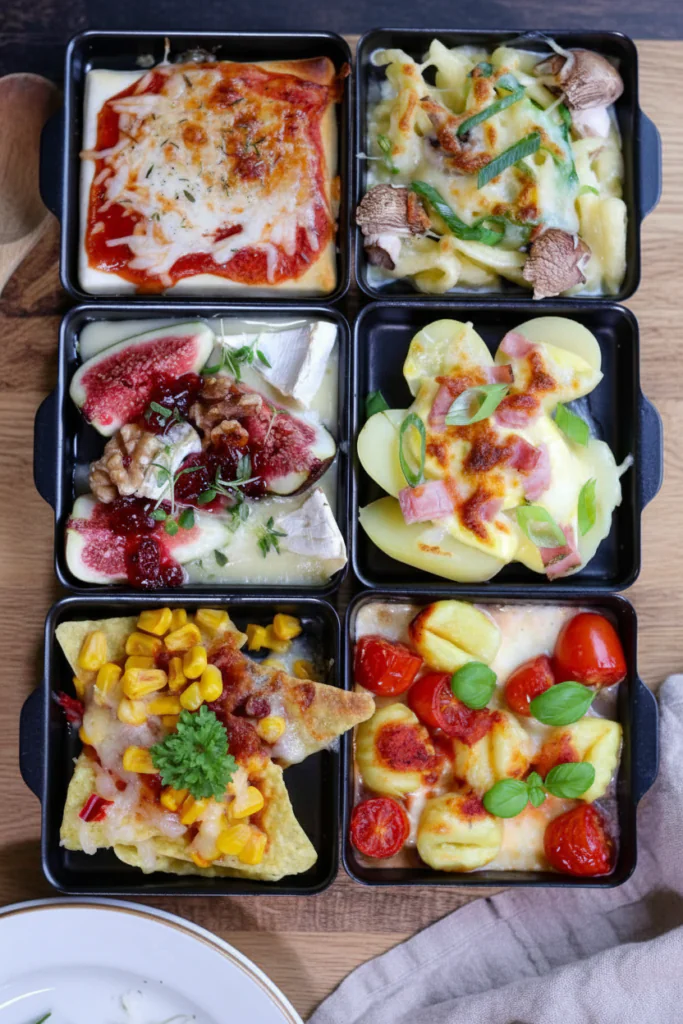 Raclette Ideen Pfännchen – Schnelle & Kreative Rezepte für Deine Party in 15 Minuten