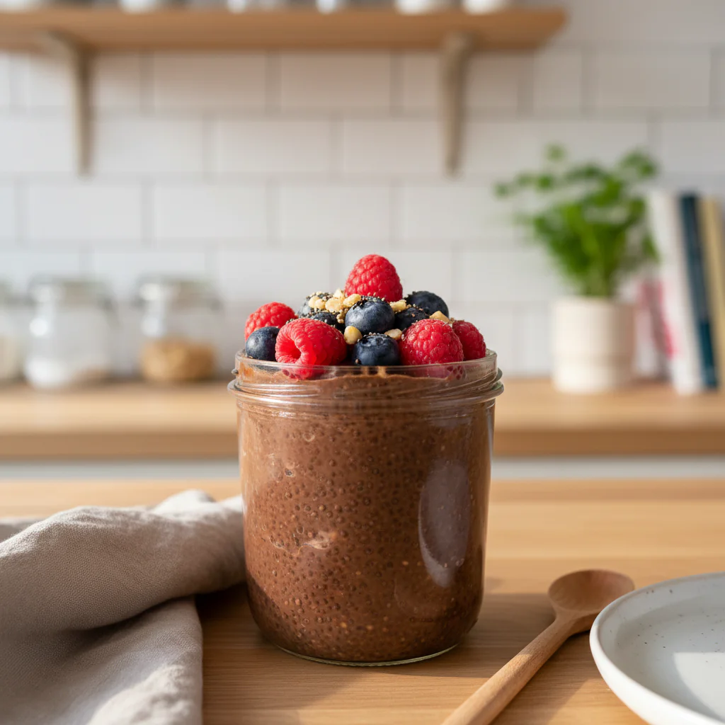 Schokoladen Chia Pudding Rezept – Gesund, Lecker & In 5 Minuten Fertig