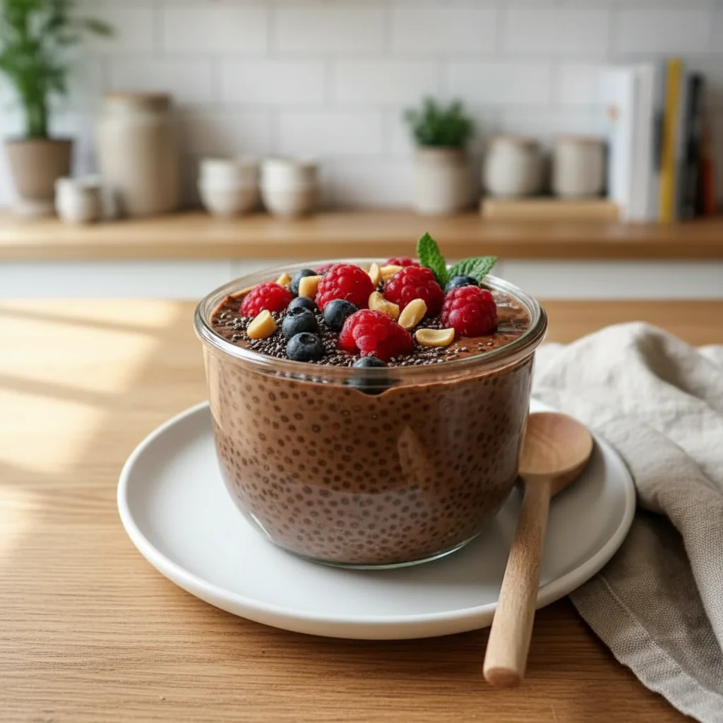 Schokoladen Chia Pudding Rezept – Gesund, Lecker & In 5 Minuten Fertig