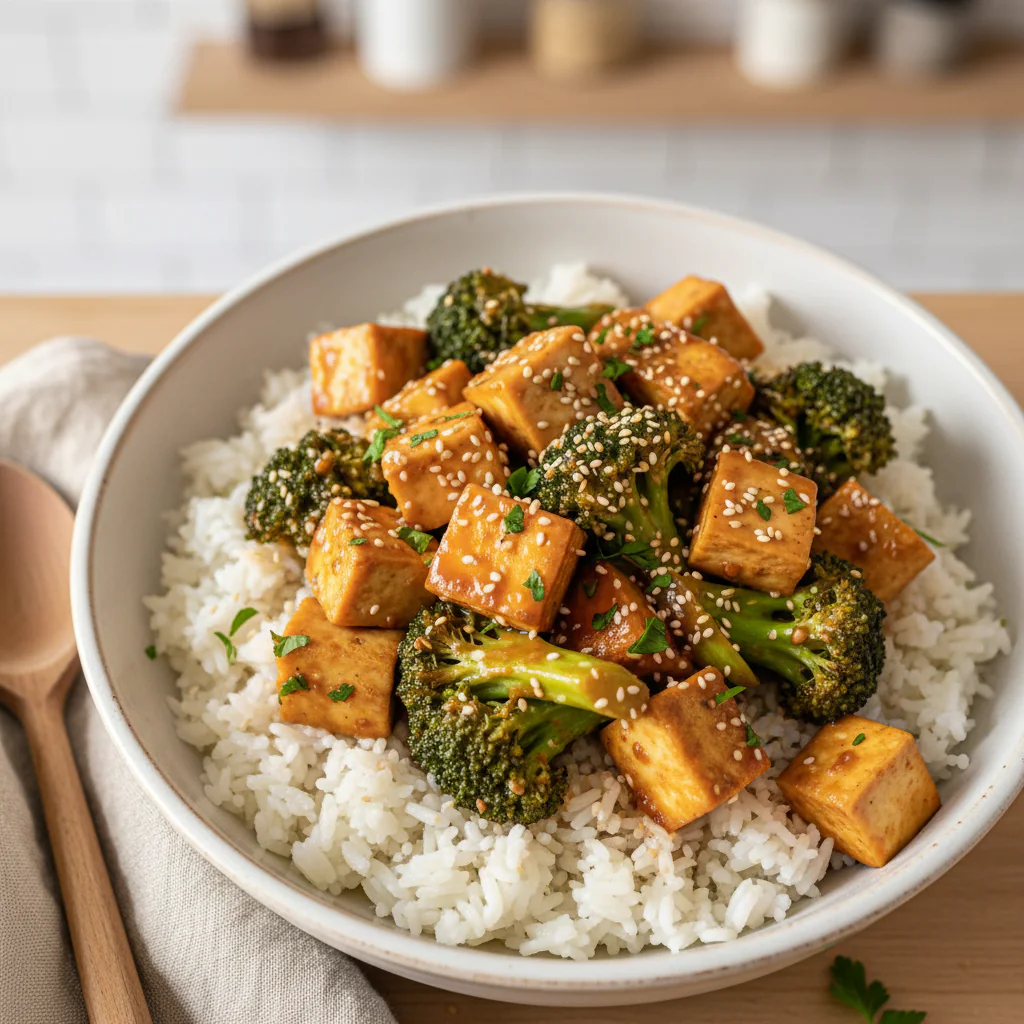 Sesam Tofu Brokkoli Rezept – Gesund & Lecker in 30 Min
