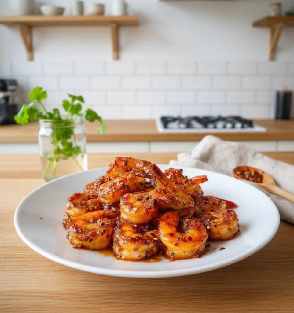 Süß-würzige gebackene Garnelen Rezept – Knusprig & In 20 Minuten Fertig