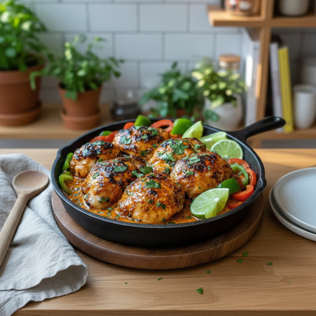 Würziges Brasilianisches Kokosnuss Hähnchen Rezept – Exotisch in 55 Min