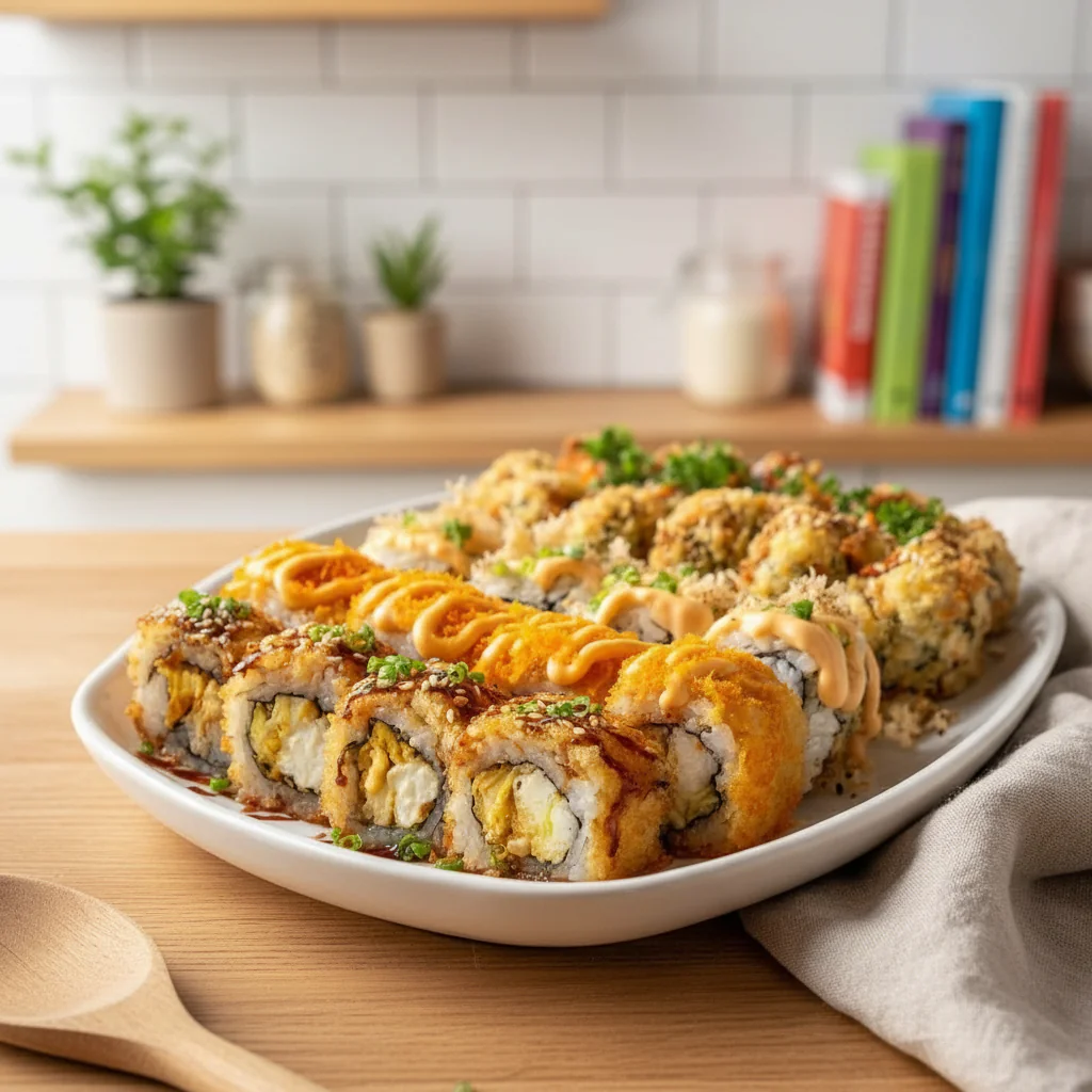 Frittierte Sushi Rollen Rezept – Knusprig, Kreativ & Einfach Selbstgemacht