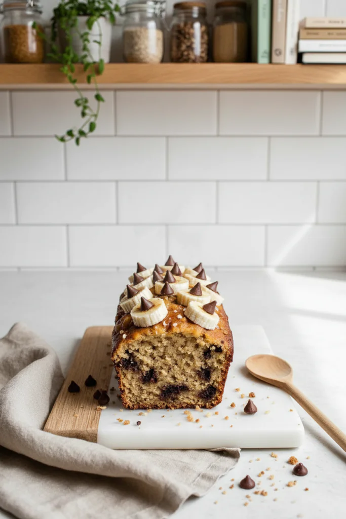 Bananenbrot mit Schokoladenstückchen rezept