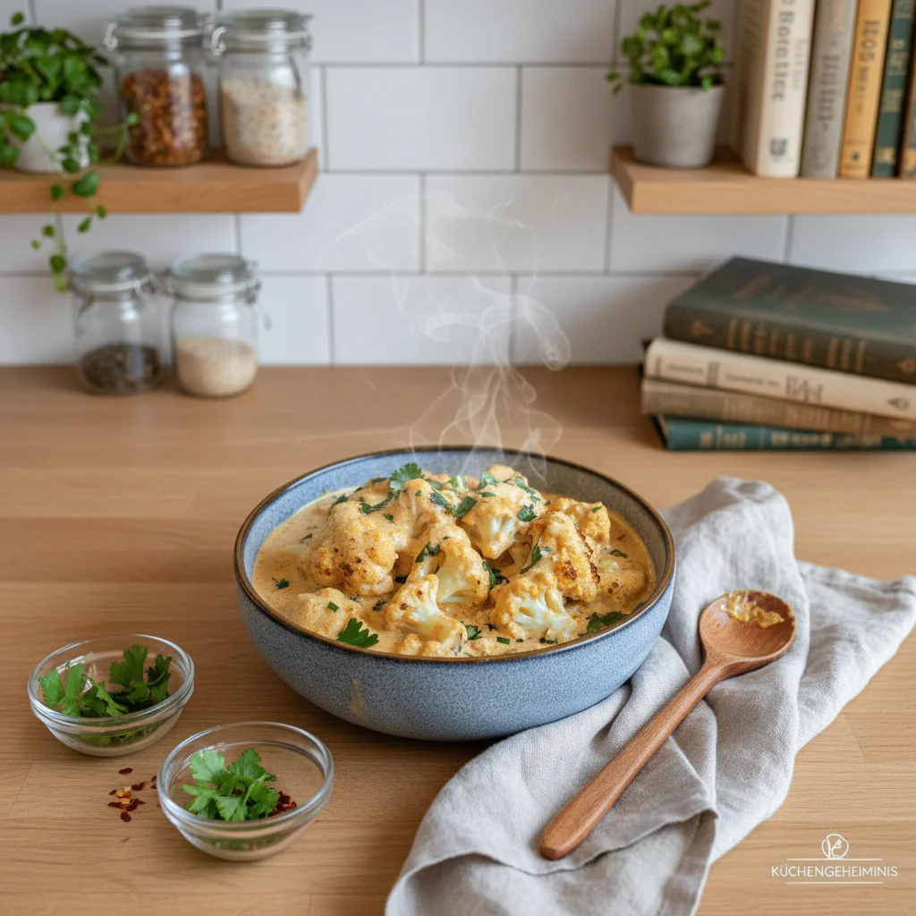 Cremiger Blumenkohl-Curry aus dem Backofen – Wenn Gemüse zur Hauptsache wird