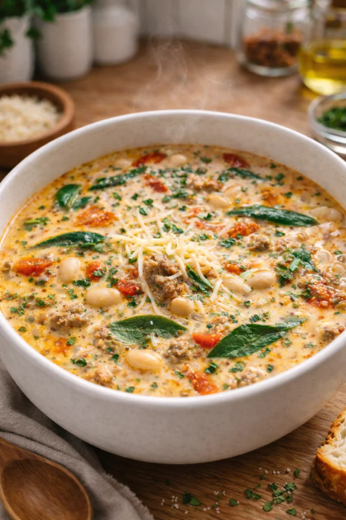 Herzhafte Toskanische Suppe