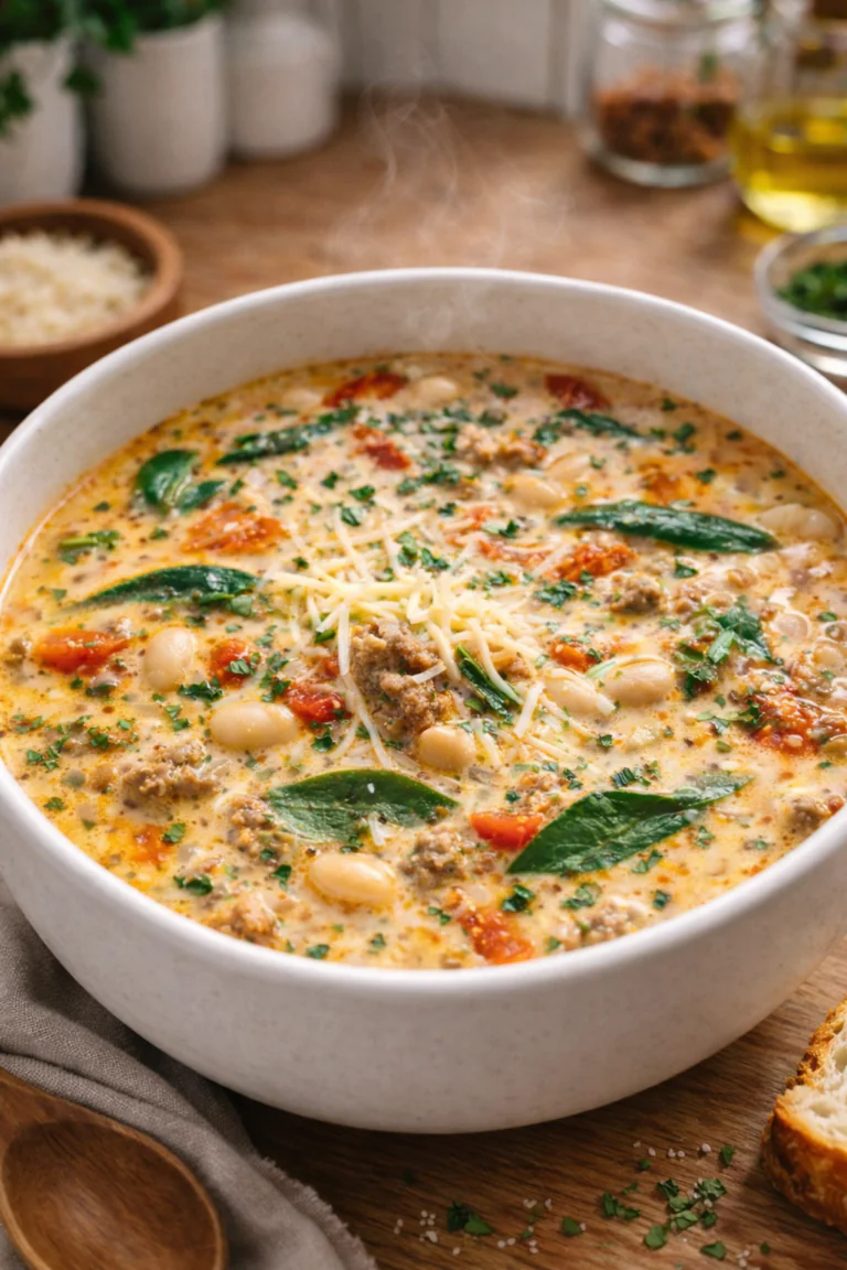 Herzhafte Toskanische Suppe