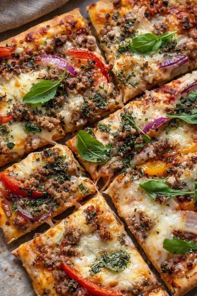 Fitnesspizza mit Skyr gesunde low carb rezepte