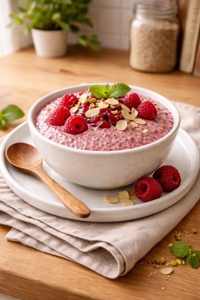 Himbeer Chia Pudding rezept