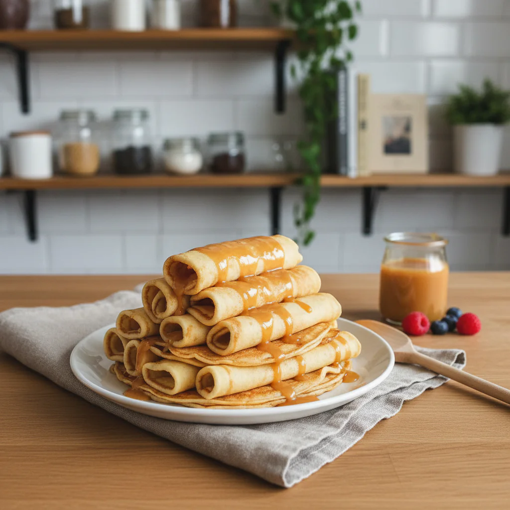 Quarkpfannkuchen ohne Mehl in 5 Minuten – Fluffiges Protein-Frühstück rezept